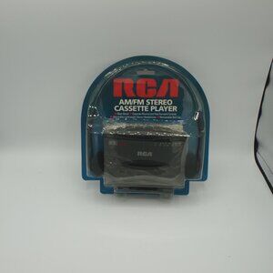 RCA Portable Stereo Cassette Tape Player AMFM Radio Bass Boost RP-1820 BRAND NEW